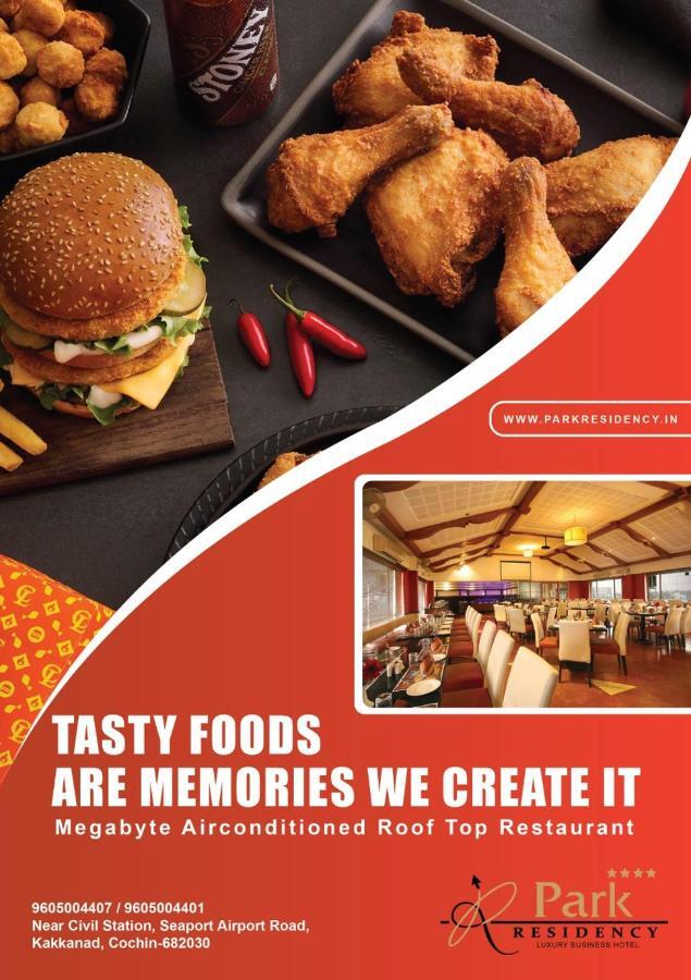 Hotel Park Residency, Kakkanad Kochi Exteriör bild